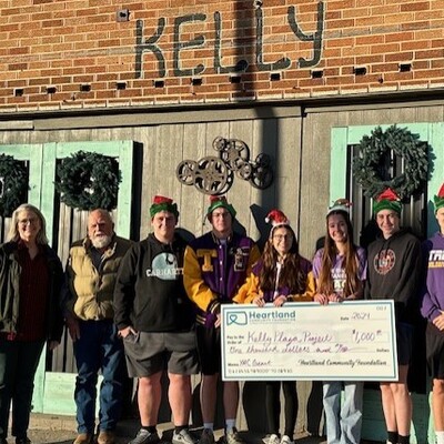 Trego Youth Action Council Grants to Kelly Plaza