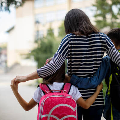 Family Seeking Safety