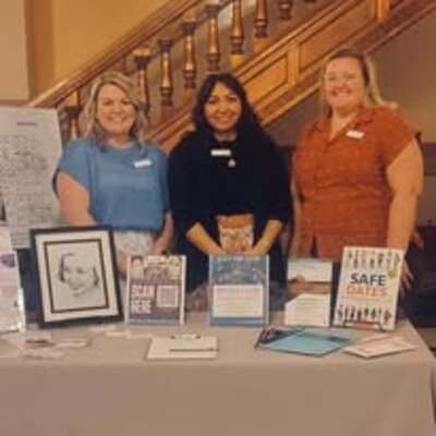 Jana's Campaign Staff at KCSDV Advocacy Day at the KS State Capital